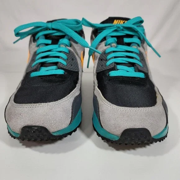 Nike Air Max 90 Winter PRM Mens Size Black/Laser Orange/Wolf